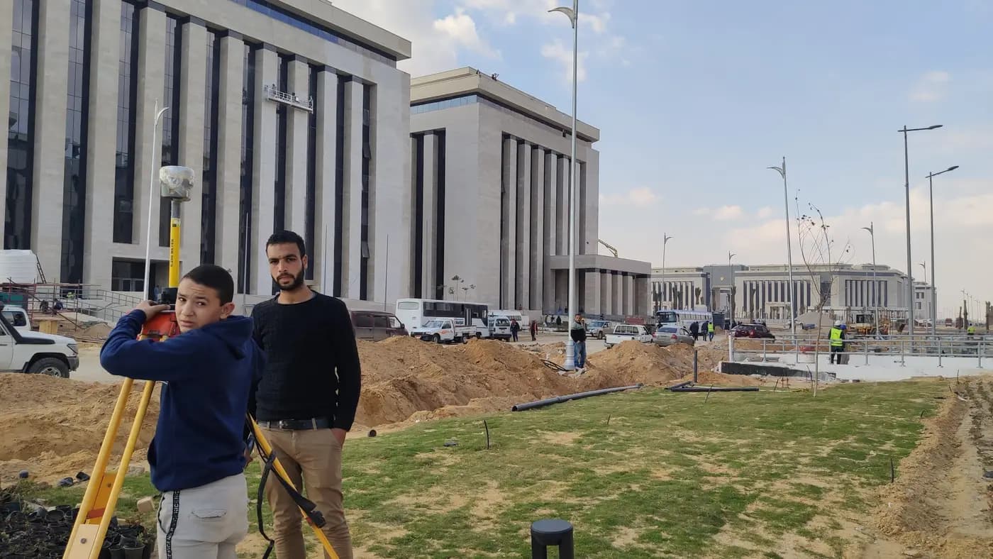 GeoGiza crew in the field