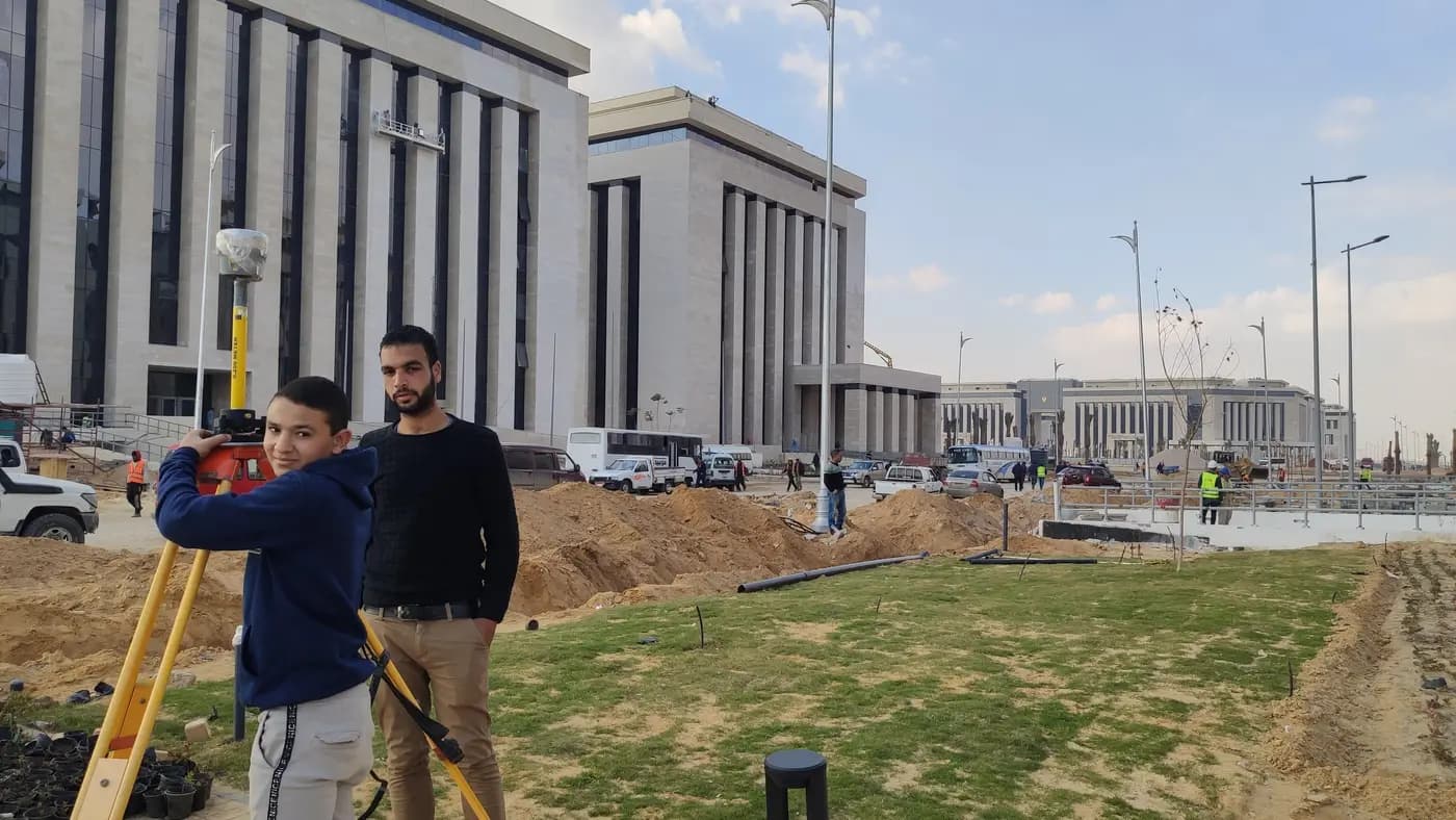 GeoGiza crew in the field