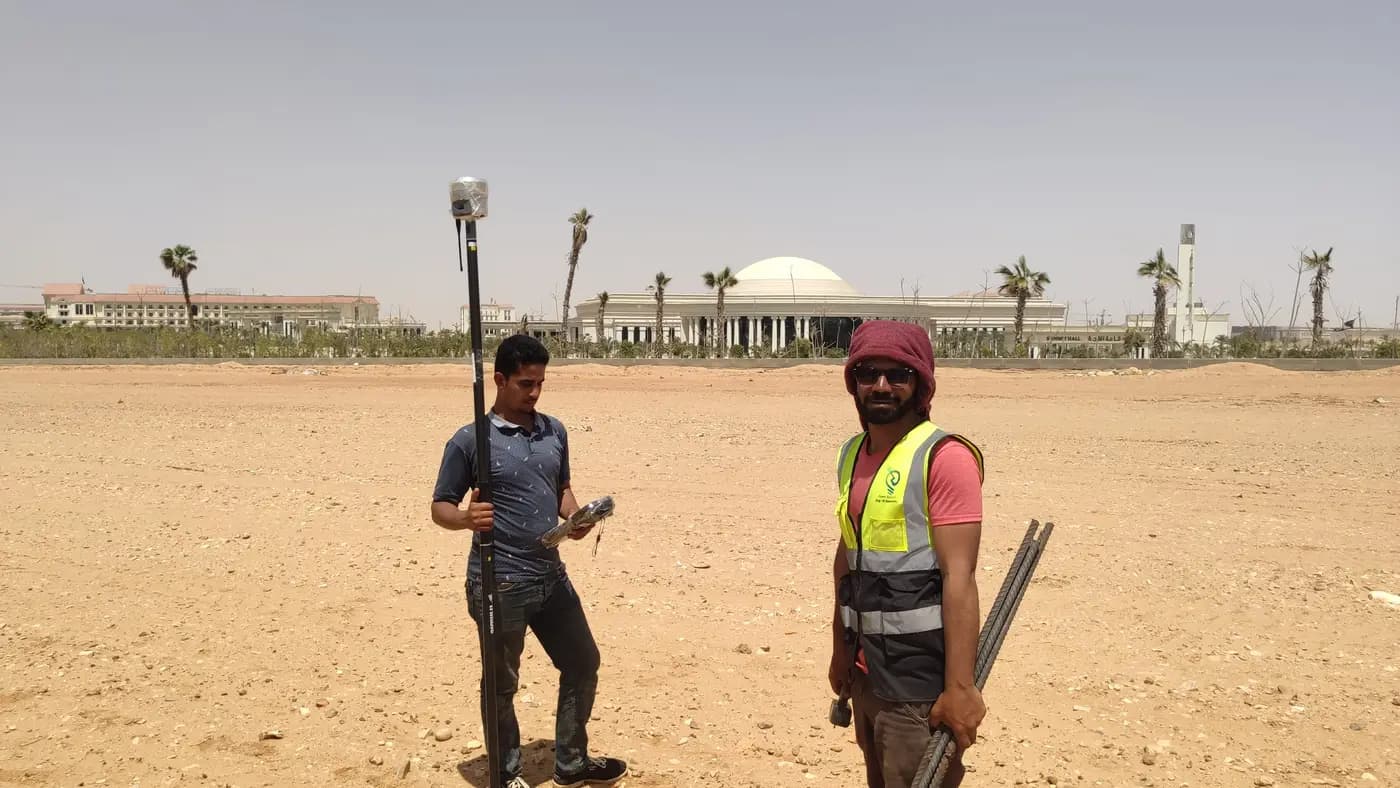 GeoGiza crew in the field