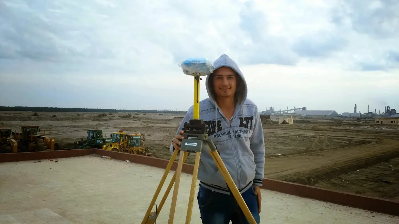 GeoGiza crew in the field